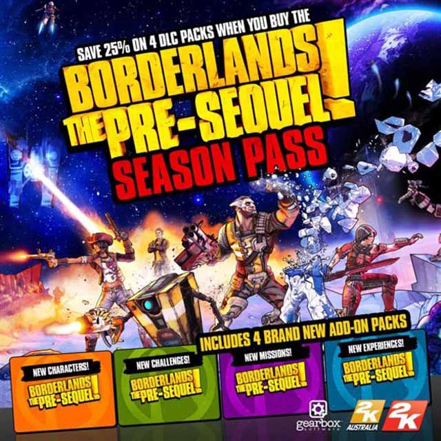 Borderlands: The Pre-Sequel’in Season Pass Detayları Duyuruldu