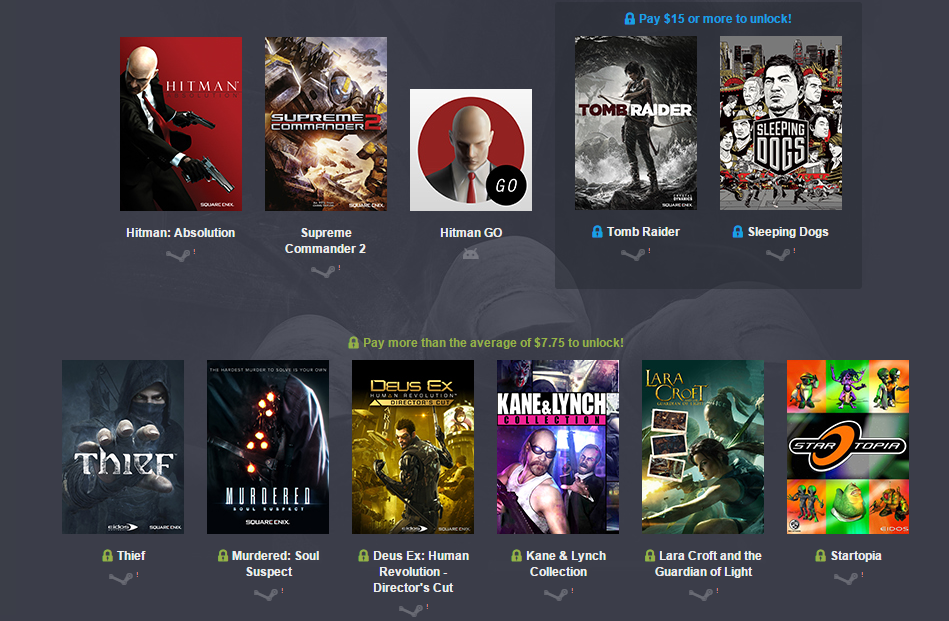 Humble Bundle Square Enix Paketi ile Ucuza Tonla Oyun Sahibi Olabilirsiniz