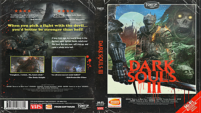 Dark Souls 3 İçin VHS Temalı Kapak Görseli İndirmeye Hazır!