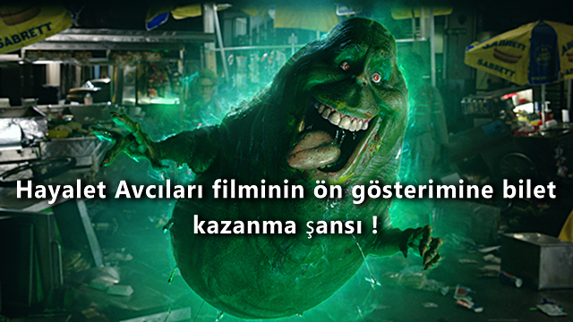 Ghostbusters: Hayalet Avcıları Filminin Ön Gösterimine Bilet Kazanın!