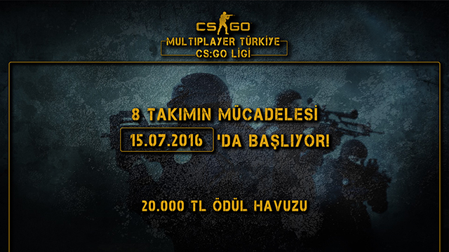 Multiplayer Türkiye CS:GO Ligi Başlıyor!