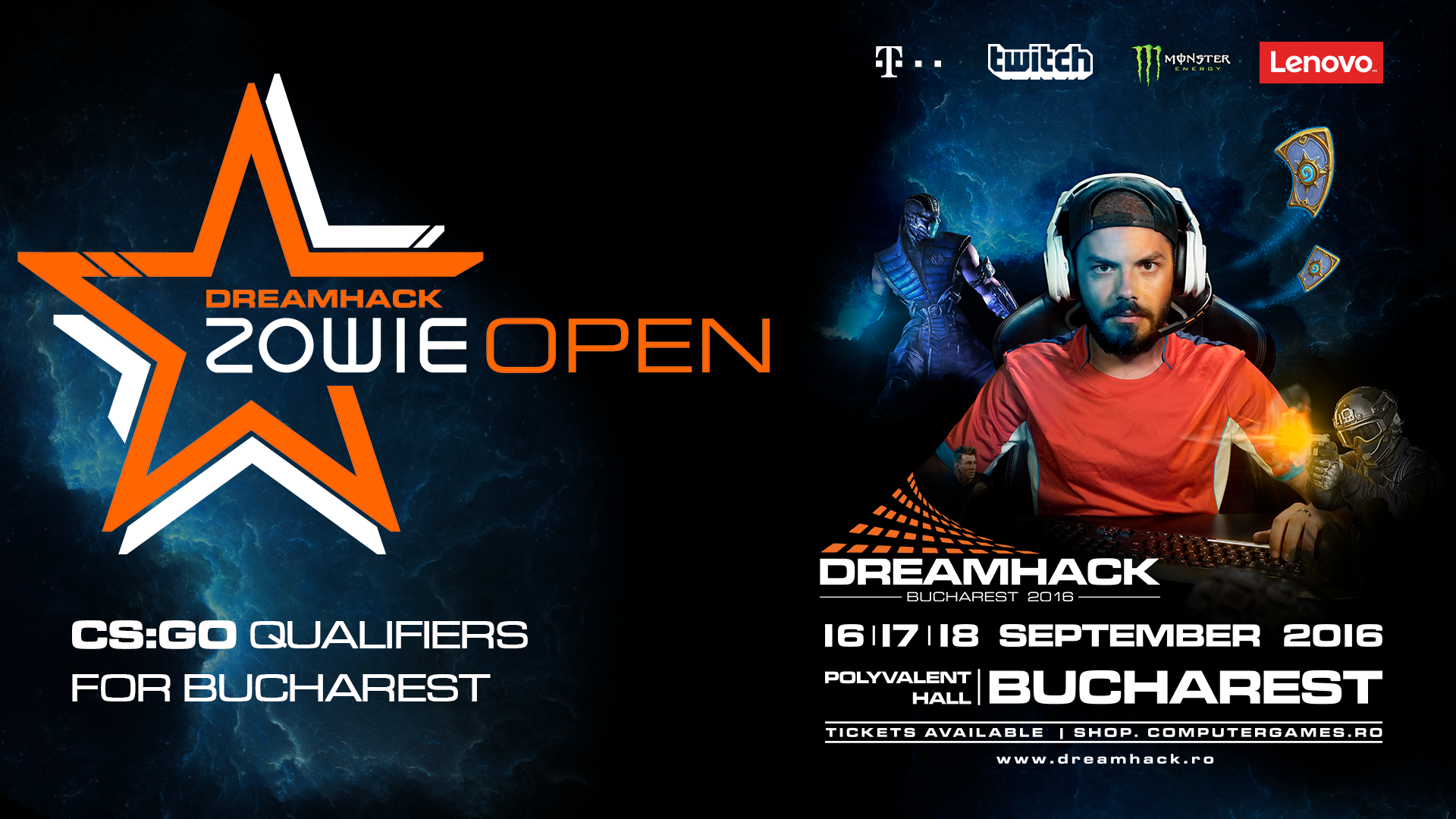 DreamHack Bucharest ZOWIE Open 2016’da Gruplar Açıklandı!