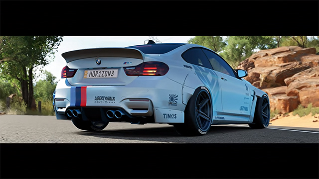 Forza Horizon 3’ün BMW M4 Coupe’li Oynanış Videosu Yayınlandı