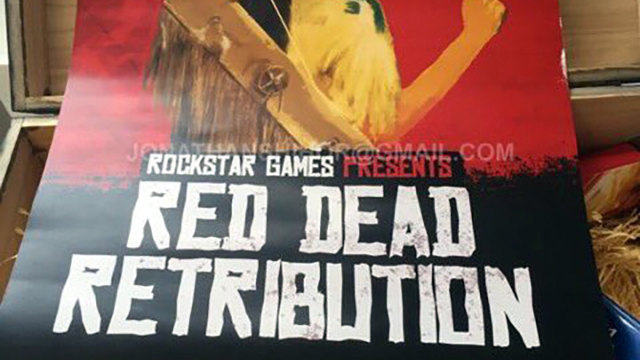 Red Dead Retribution İçin Sızdırılan Poster Fan İşi Çıktı!