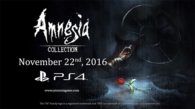 Amnesia: Collection PlayStation 4 İçin Duyuruldu