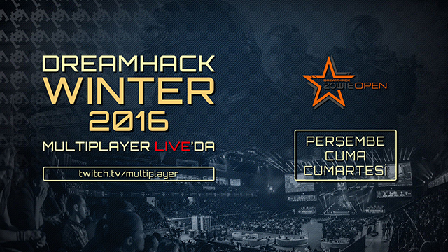 Dreamhack ZOWIE Open: Winter 2016 Turnuvası Multiplayer Live Ekranlarında!