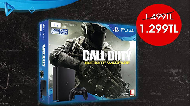 PlayStation 4 Slim 1TB + Call of Duty IW Paketi Uygun Fiyatıyla Duyuruldu!