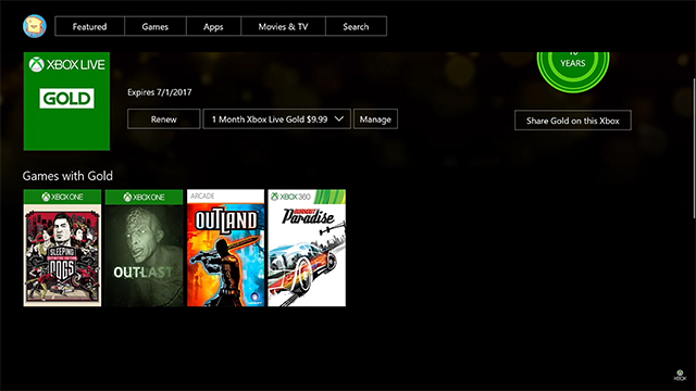 Xbox Live Gold’un Aralık Ayı Ücretsiz Oyunları Belli Oldu