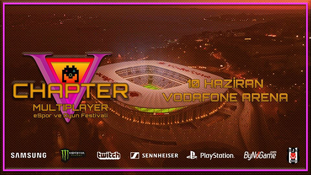 Multiplayer Chapter 5: E-spor ve Oyun Festivali 10 Haziran’da Vodafone Arena’da!