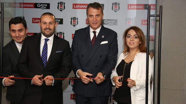 BEŞİKTAŞ JK VE LENOVO’DAN DÜNYADA BİR İLK:  BİR SPOR KOMPLEKSİ İÇİNDE YER ALAN İLK GERÇEK KAPSAMLI GAMING ALANI LENOVO GAME ON AÇILDI