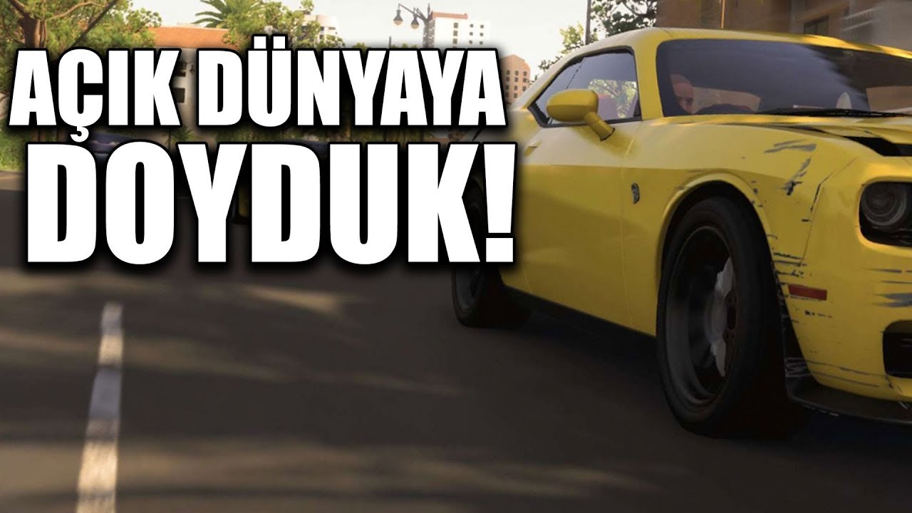 HAYVAN GİBİ AÇIK DÜNYADA YARIŞMAK! // THE CREW 2