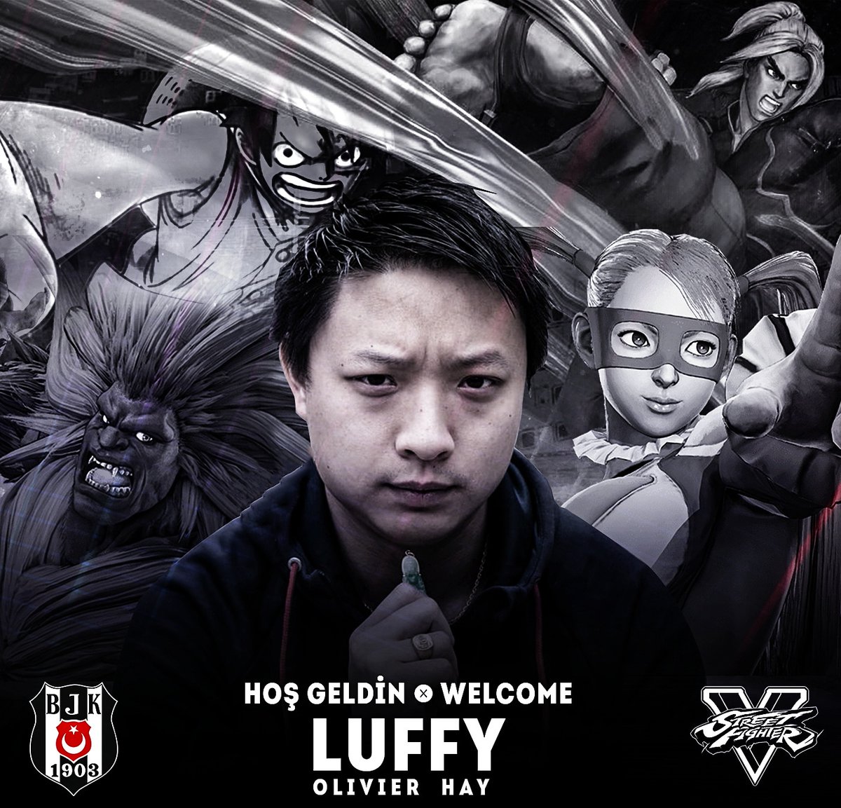 BEŞİKTAŞ ESPORTS, DÜNYANIN EN İYİ STREET FIGHTER OYUNCULARINDAN OLIVIER “Luffy” HAY’I BÜNYESİNE KATTI!