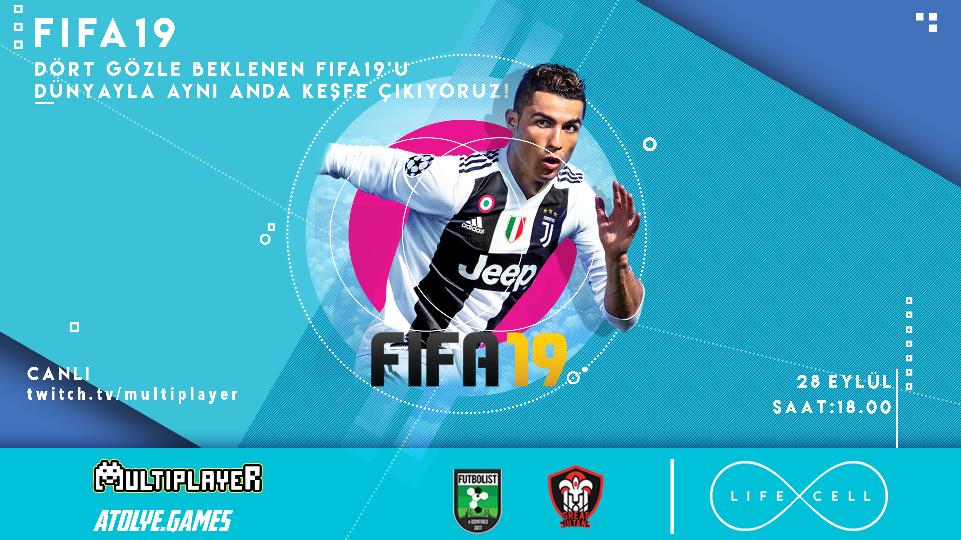 FIFA 19 HEYECANINI MULTIPLAYER LIVE’DA BİRLİKTE YAŞIYORUZ!