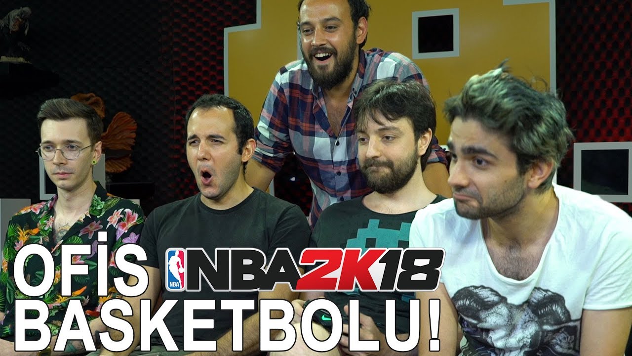 BASKETBOL BÖYLE OYNANIR MI? – OFİSTE 2’ye 2 NBA 2K18 OYNADIK!