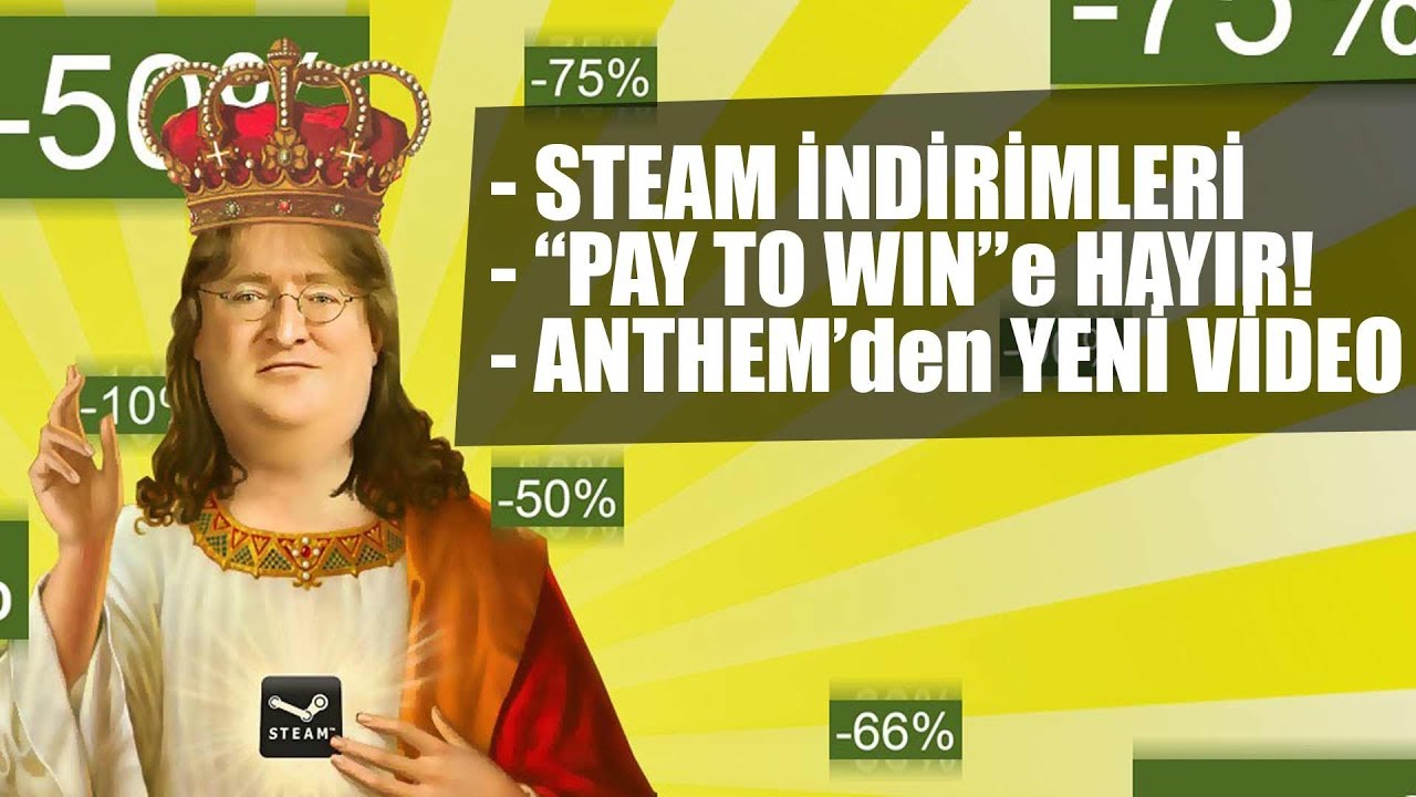 3 GÜNLÜK STEAM İNDİRİMLERİ BAŞLADI!