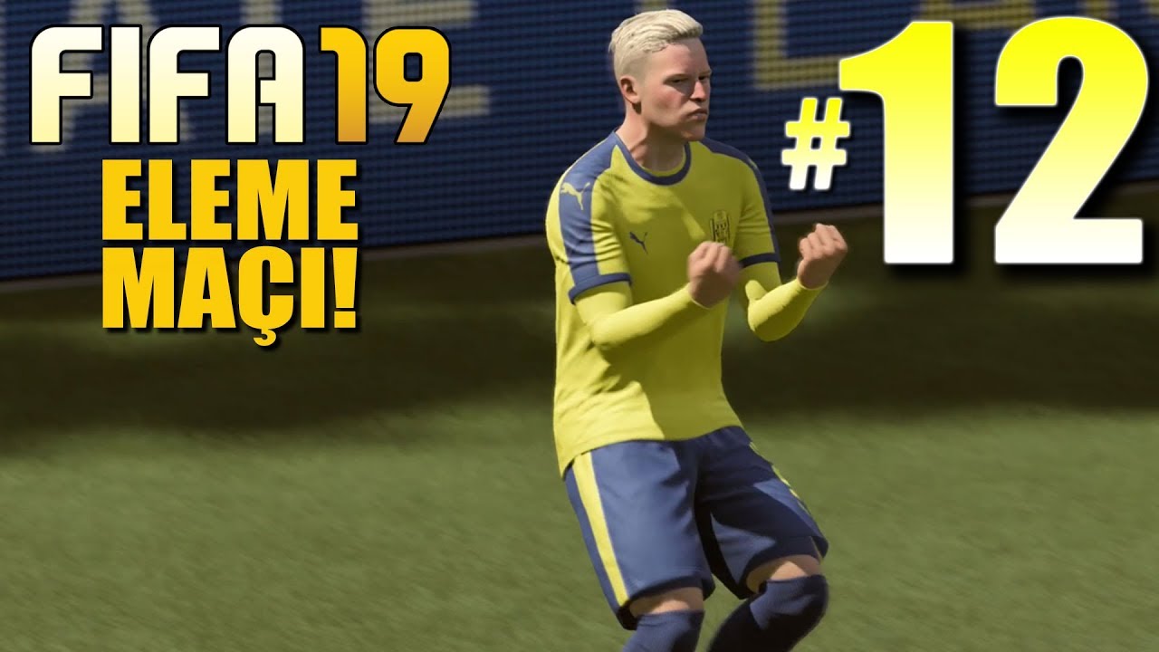 FIFA 19 KARİYER #12: ŞAMPİYONLAR LİGİ ELEME MAÇI!