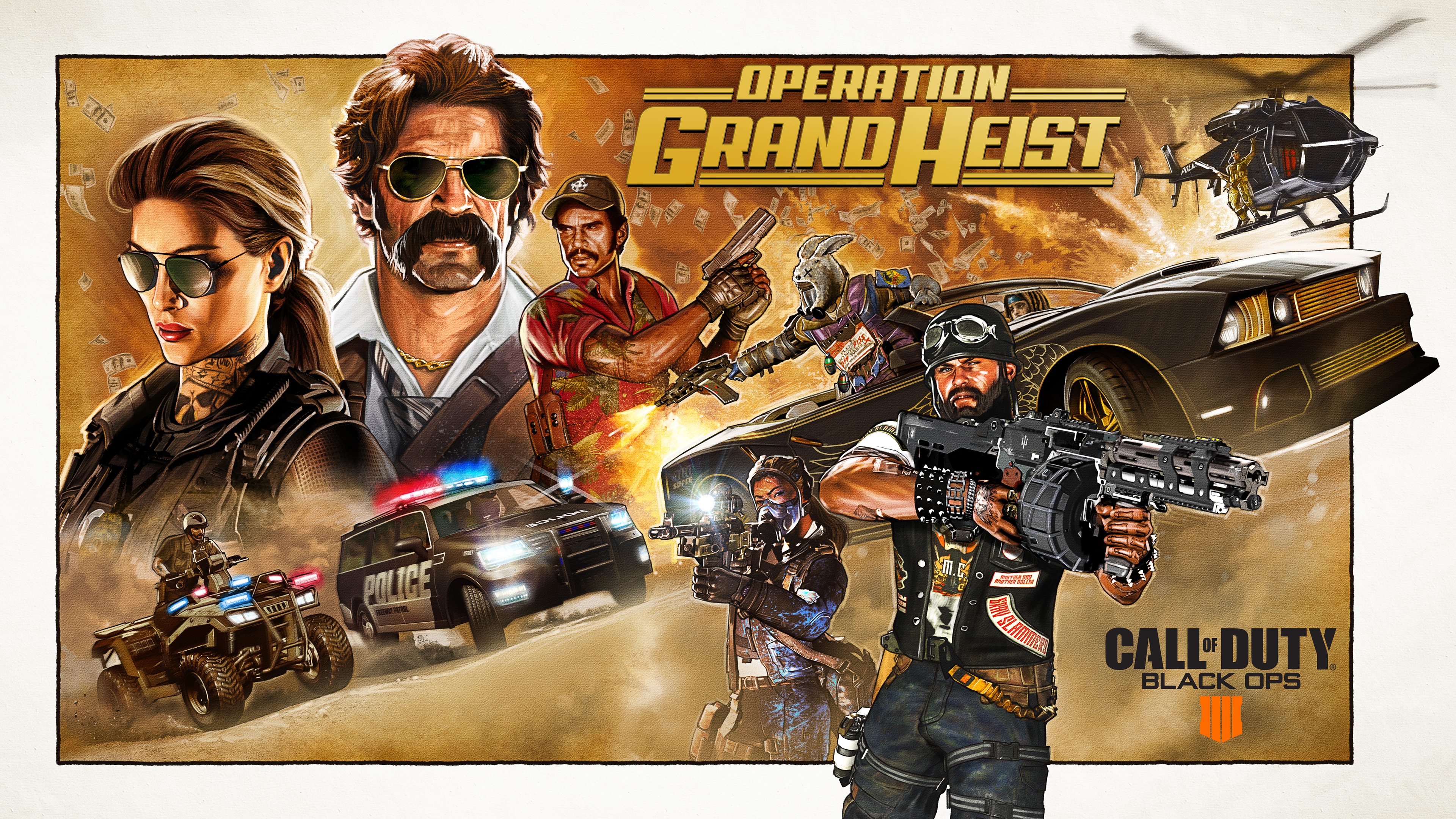 CALL OF DUTY BLACK OPS 4 OPERATION GRAND HEIST DUYRULDU