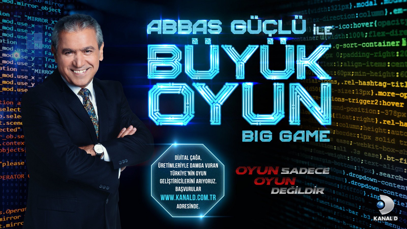 “ABBAS GÜÇLÜ İLE BÜYÜK OYUN”DA BÜYÜK ÖDÜL TAM 250 BİN TL!