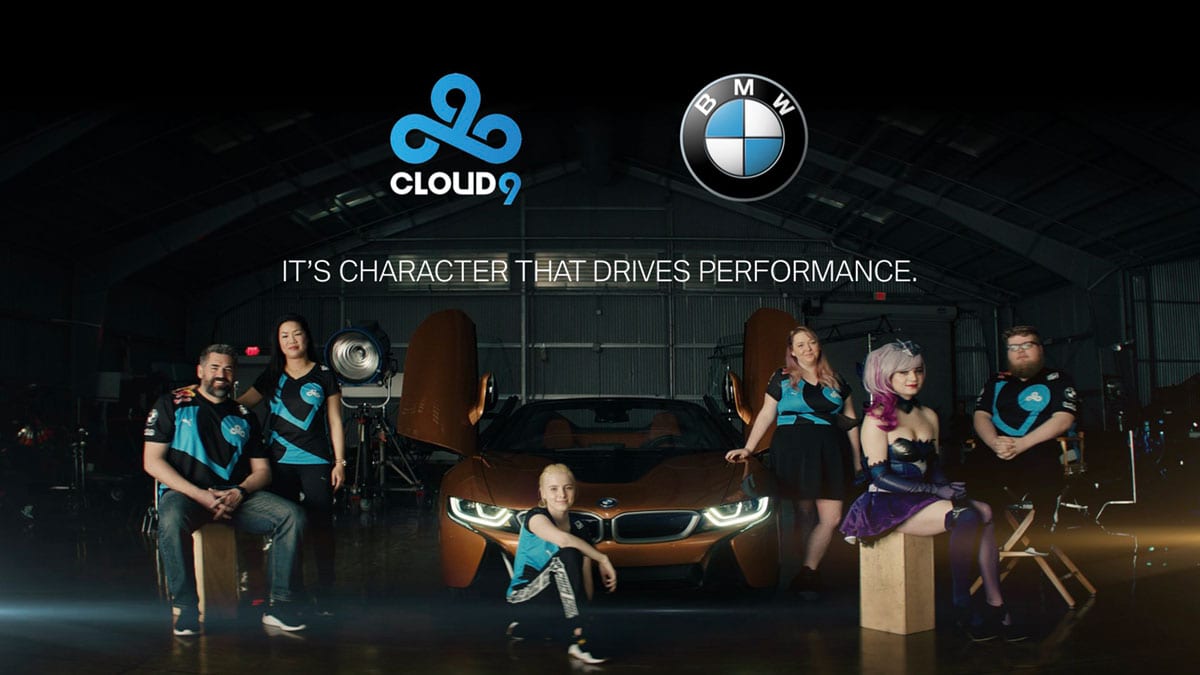 BMW CLOUD9’NIN SPONSORU OLDU