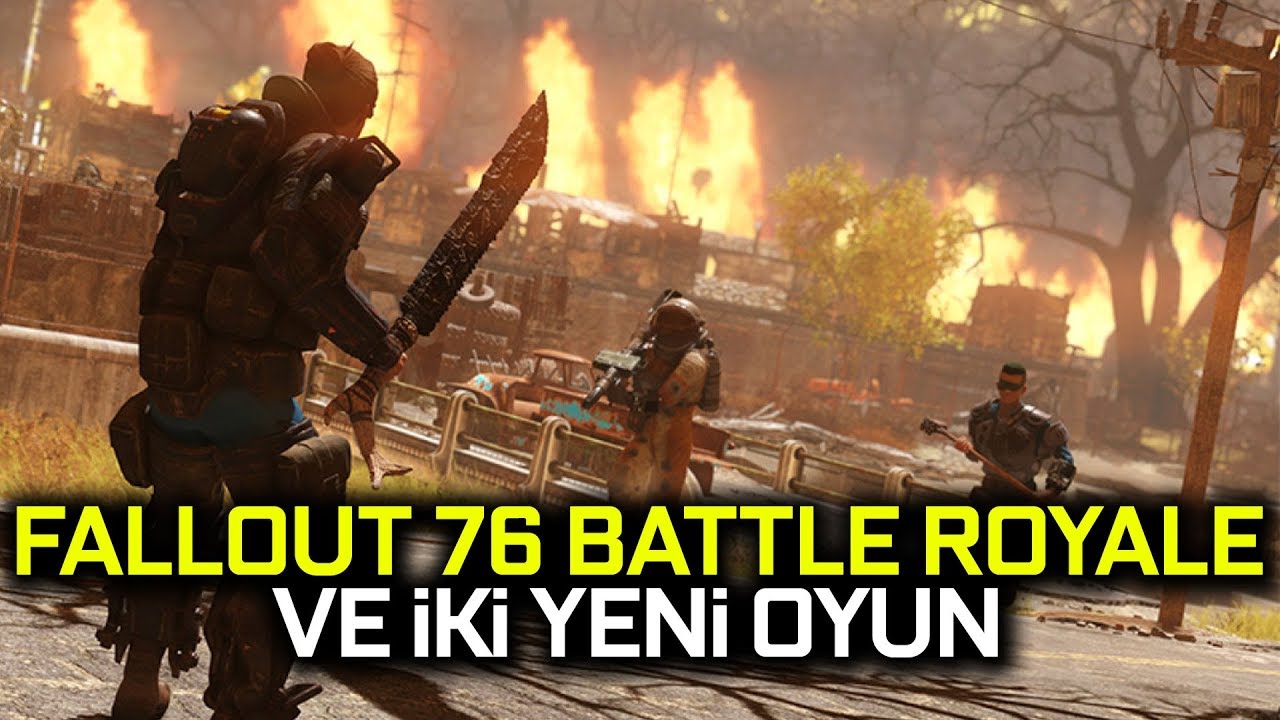 FALLOUT 76 SÜPER HARİKA EFSANE OLUYOR!!1! (İKİ YENİ OYUN)