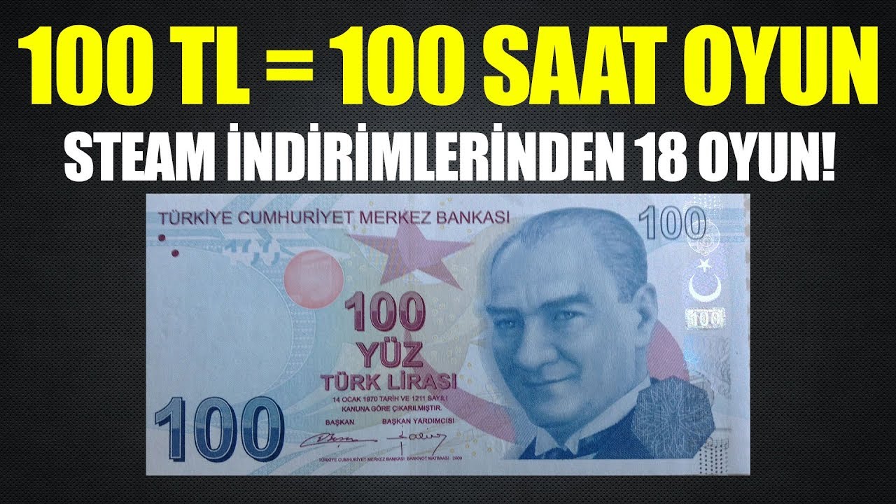 100 TL İLE STEAM İNDİRİMLERİNDEN HANGİ OYUNU ALIRSIN?!