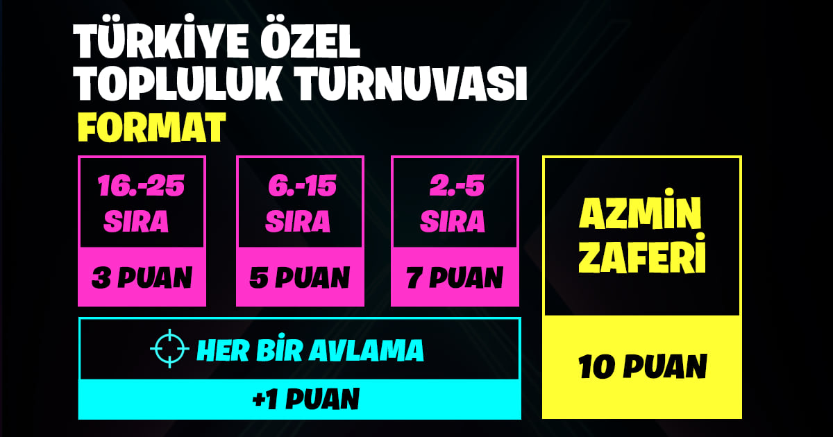 FORTNITE TÜRKİYE BÜYÜK TURNUVASI GELİYOR!