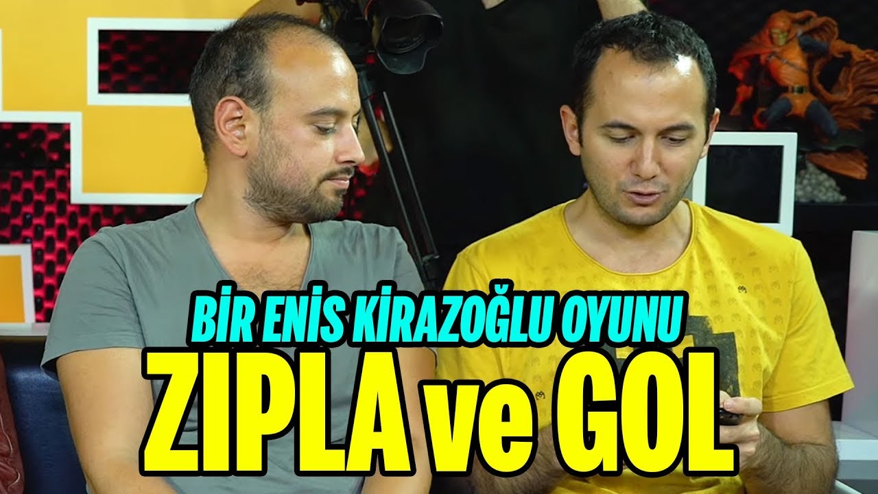 ENİS KİRAZOĞLU’NUN İLK OYUNU: “ZIPLA VE GOL!” OYNUYORUZ